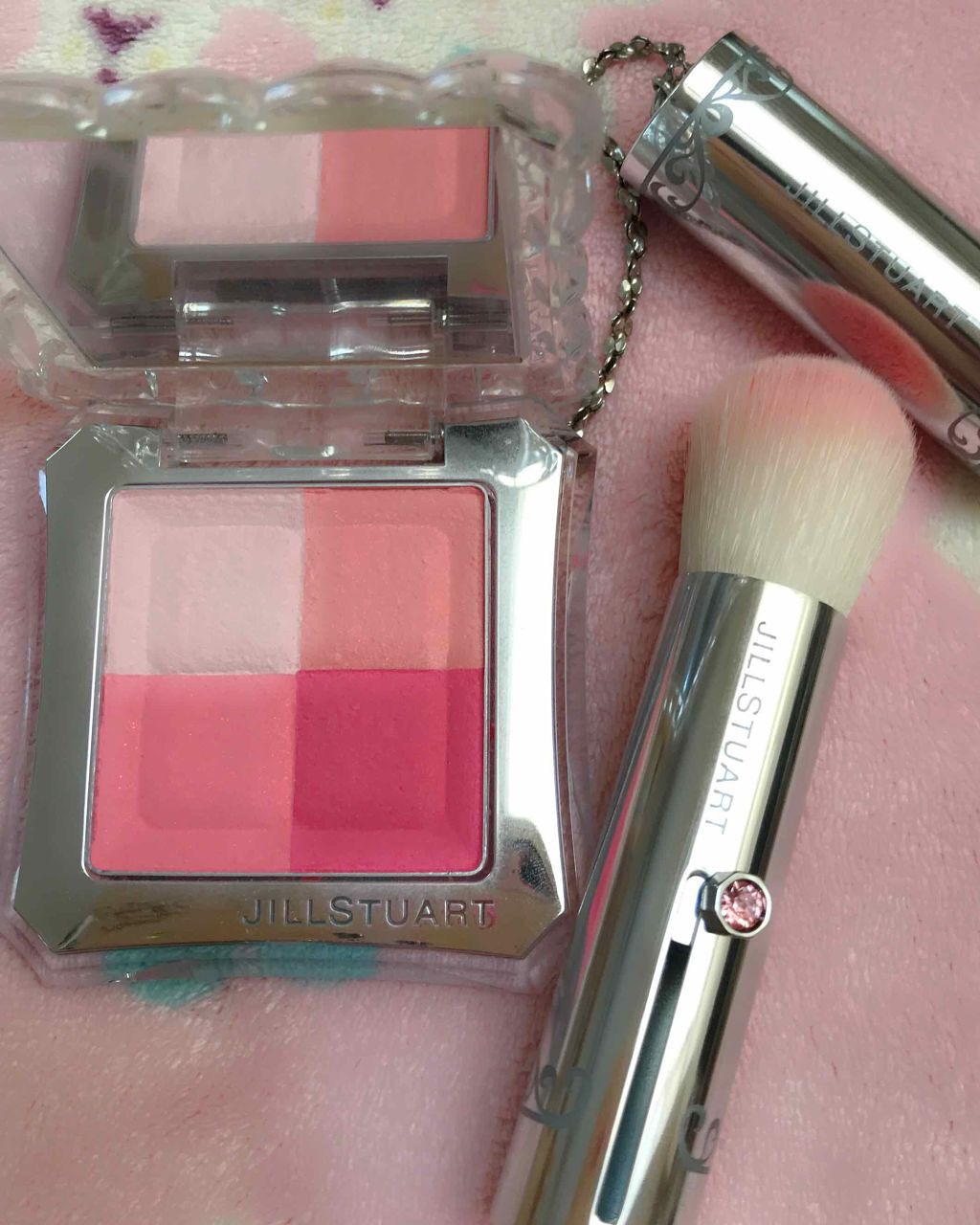 ミックスブラッシュ コンパクト N/JILL STUART/パウダーチークを使ったクチコミ（1枚目）