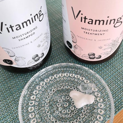 モイストシャンプー/トリートメント(タンジェリン&ジャスミンの香り)/Vitaming/市販シャンプーを使ったクチコミ(5枚目)