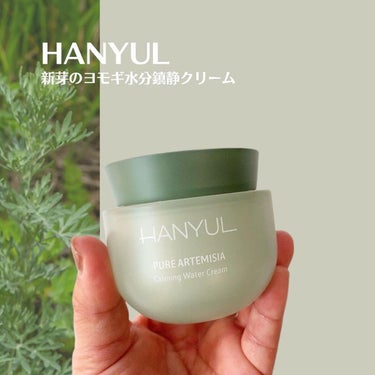 ピュアアルテミシアウォータリーカーミングクリーム/HANYUL(ハンユル)/フェイスクリームを使ったクチコミ（1枚目）