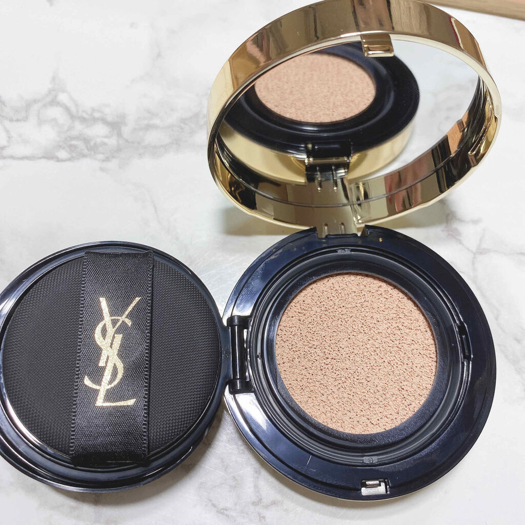 アンクル ド ポー ルクッションN 10/YVES SAINT LAURENT BEAUTE/クッションファンデーションを使ったクチコミ（3枚目）