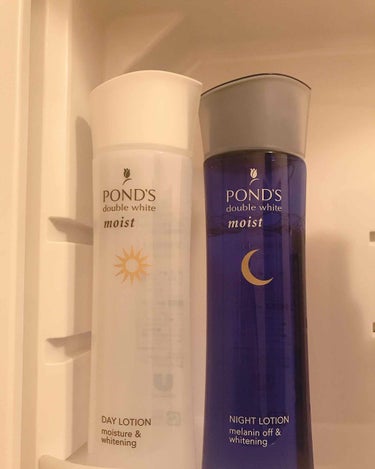 ダブルホワイト 薬用美白モイストローション(セット)/POND'S/スキンケアキットを使ったクチコミ（1枚目）