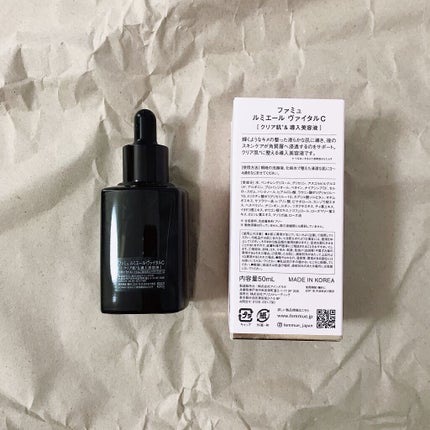 ルミエール ヴァイタルC/FEMMUE/ブースター・導入液を使ったクチコミ(6枚目)