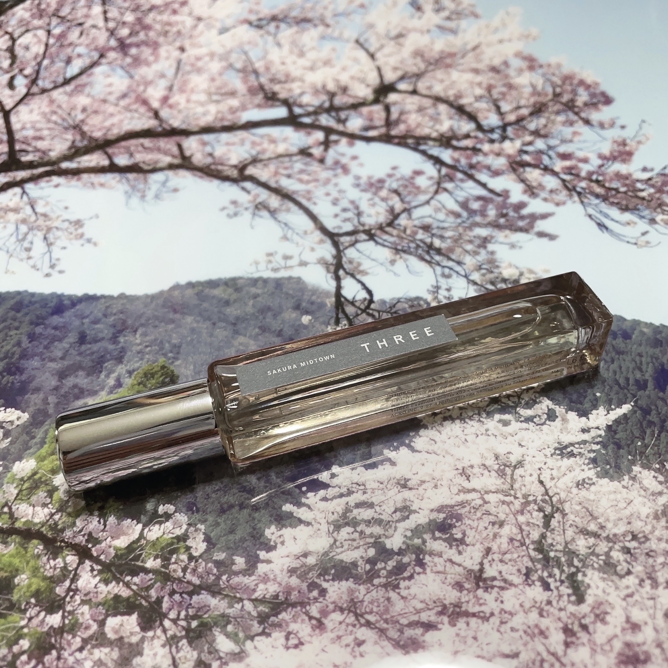 THREE エッセンシャルセンツX 02 SAKURA MIDTOWN/THREE/香水(レディース)を使ったクチコミ（1枚目）