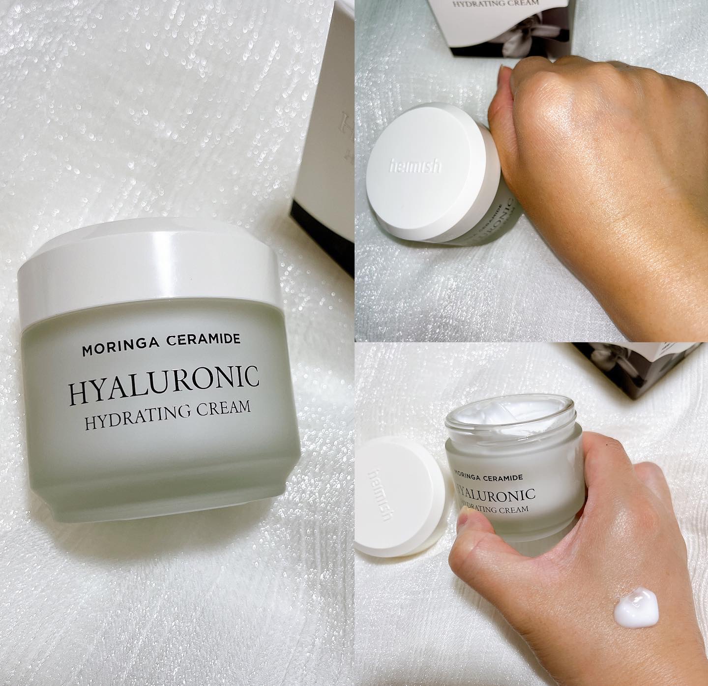 モリンガ セラミド コラーゲン エンリッチド モイスチャライザー/heimish/乳液を使ったクチコミ（3枚目）