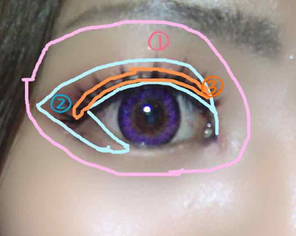 KΛNΛ on LIPS 「今日のメイク!今日は初投稿でも紹介したM.A.Cのアイシャドウ..」(3枚目)