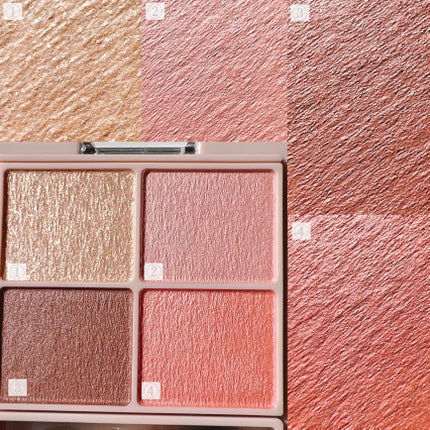 シルキースフレアイズ(マットタイプ)/キャンメイク/アイシャドウパレットを使ったクチコミ(3枚目)