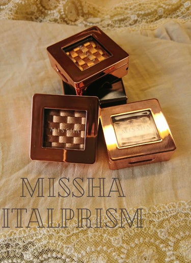 MISSHA モダンアイシャドウ イタルプリズムのクチコミ「MISSHA  イタルプリズム
高級感あふれるアイシャドウが、今なら一つ135円ほど…💕

先.....」（1枚目）