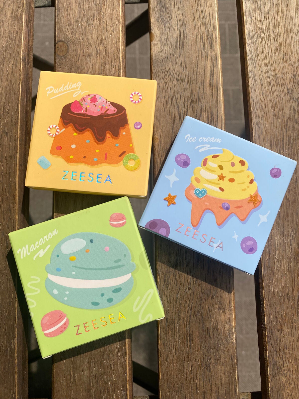 ZEESEAデザートコレクション4カラーアイシャドウパレット/ZEESEA/アイシャドウパレットを使ったクチコミ(2枚目)