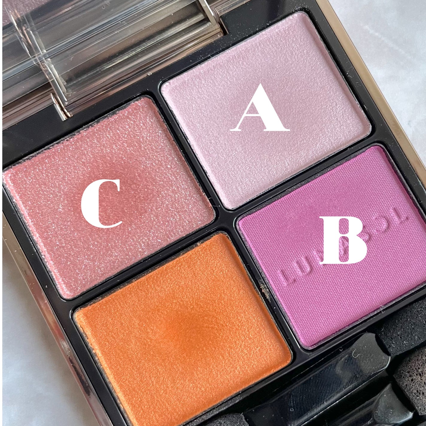 アイカラーレーション/LUNASOL/アイシャドウパレットを使ったクチコミ(3枚目)