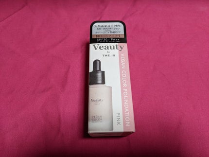 ヴィーガン カラーファンデーション/Veauty by THE_B/リキッドファンデーションを使ったクチコミ(1枚目)