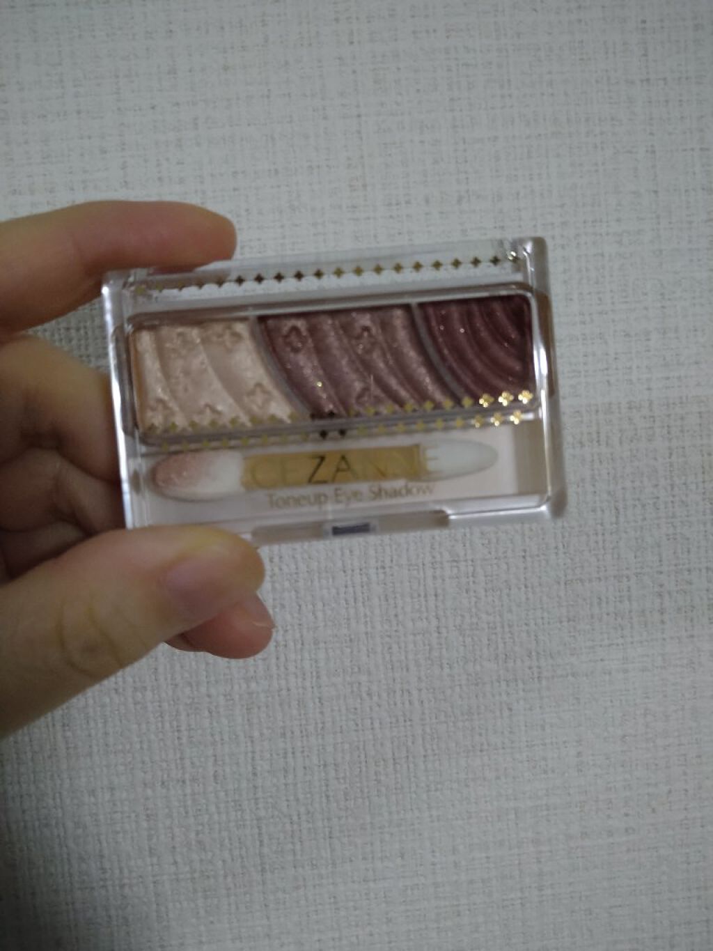 トーンアップアイシャドウ/CEZANNE/アイシャドウパレットを使ったクチコミ（1枚目）