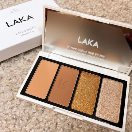 ジャストアイパレット LIFE/Laka/アイシャドウパレットを使ったクチコミ(1枚目)