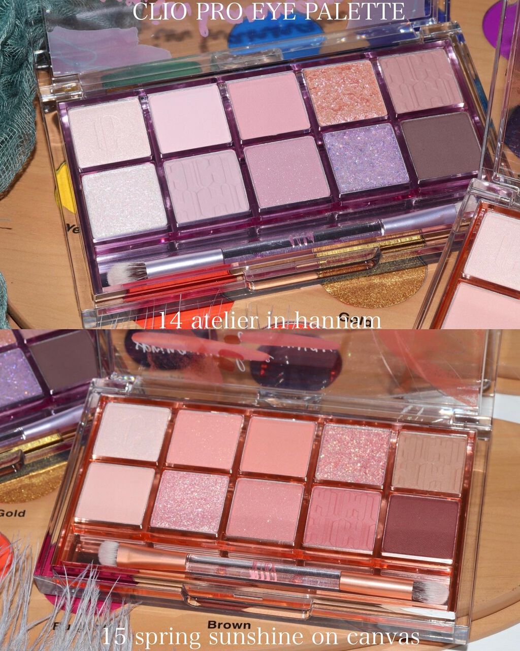 プロ アイ パレット/CLIO/アイシャドウパレットを使ったクチコミ（2枚目）