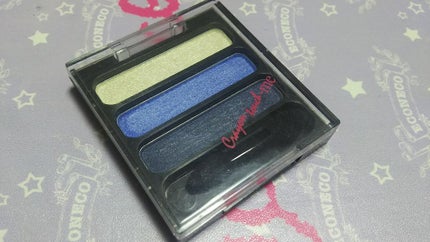 3色アイシャドウ/crayontouch-me/アイシャドウパレットを使ったクチコミ(1枚目)