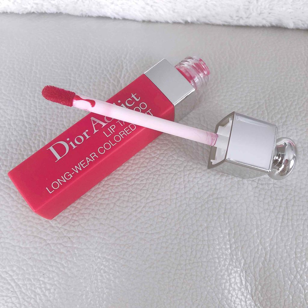 【旧】ディオール アディクト リップ ティント 761 ナチュラル チェリー/Dior/リップグロスを使ったクチコミ（1枚目）