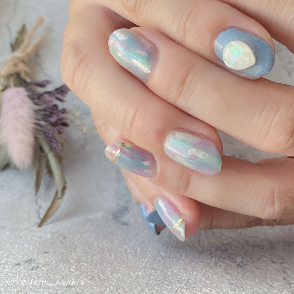 プレイフル コーディネートネイル/PLAYFUL/オールインワンネイルを使ったクチコミ(6枚目)