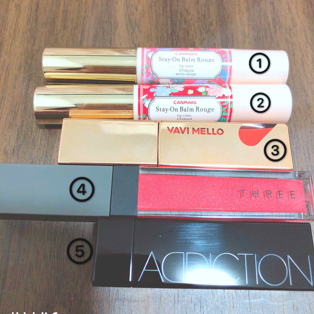 ステイオンバームルージュ/キャンメイク/口紅を使ったクチコミ（2枚目）
