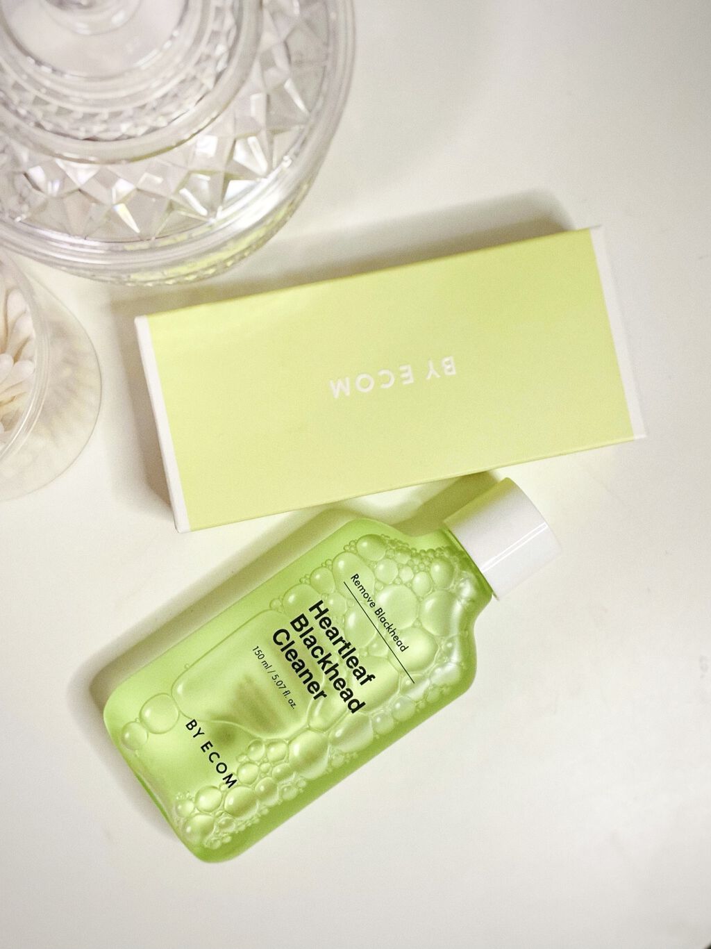 ハートリーフ ブラックヘッドクリーナー/BY ECOM/ピーリングを使ったクチコミ（2枚目）