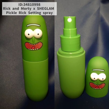 試してみた】SHEGLAM x Rick and Morty Pickle Rick Setting 試してみた】SHEGLAM x Rick and Morty Pickle Rick Setting