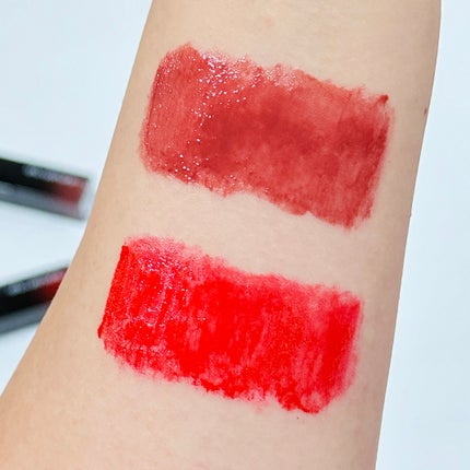 ルージュ アンリミテッド リキッド ラッカー/shu uemura/口紅を使ったクチコミ(7枚目)