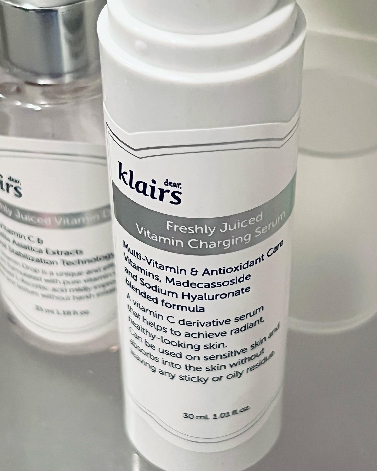 フレッシュリージュースドビタミンドロップ(35ml)/Klairs/美容液を使ったクチコミ（2枚目）