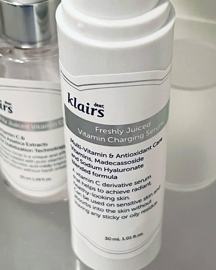 フレッシュリージュースドビタミンドロップ(35ml)/Klairs/美容液を使ったクチコミ(2枚目)