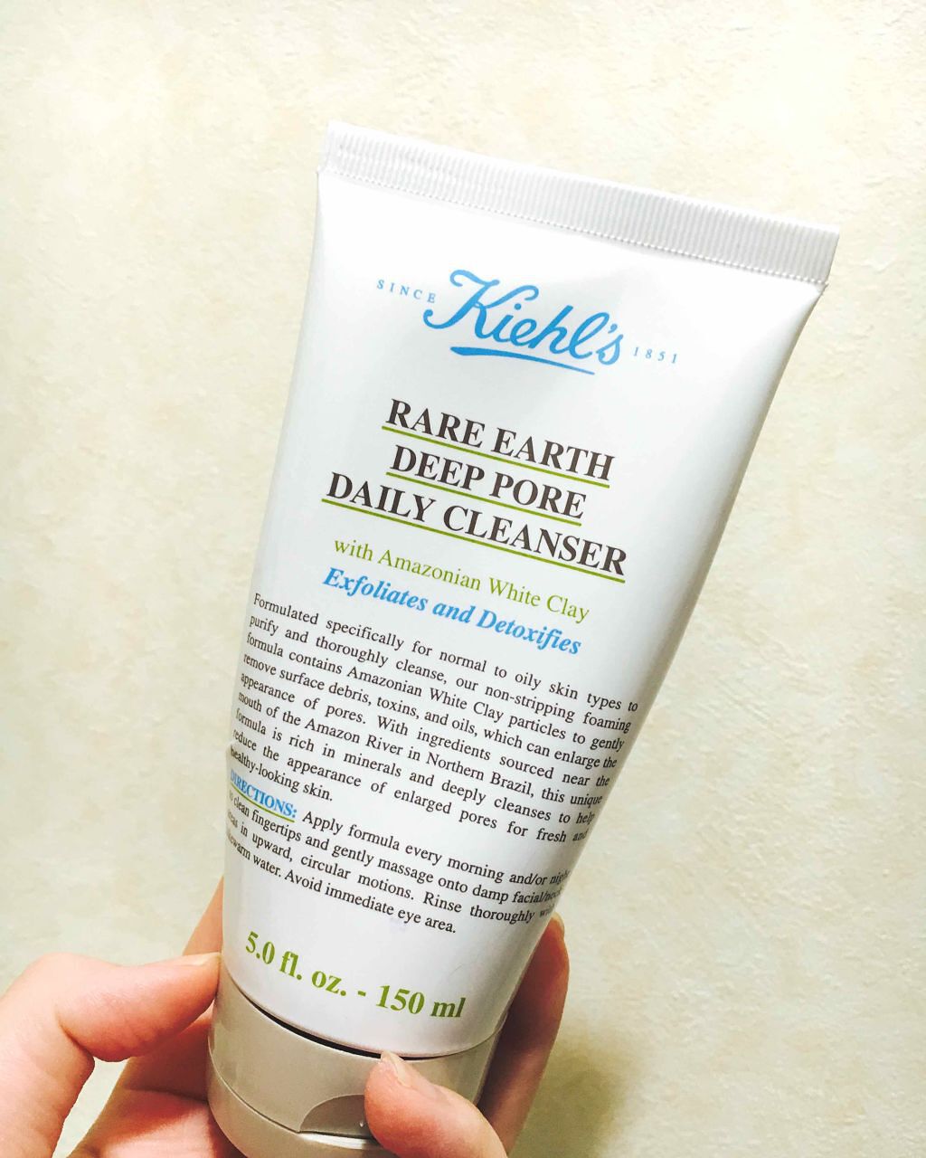 キールズ レアアース ディープ クレンザー/Kiehl's/洗顔フォームを使ったクチコミ(1枚目)