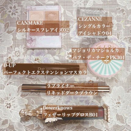 パフ・デ・チーク/MAJOLICA MAJORCA/パウダーチークを使ったクチコミ(2枚目)