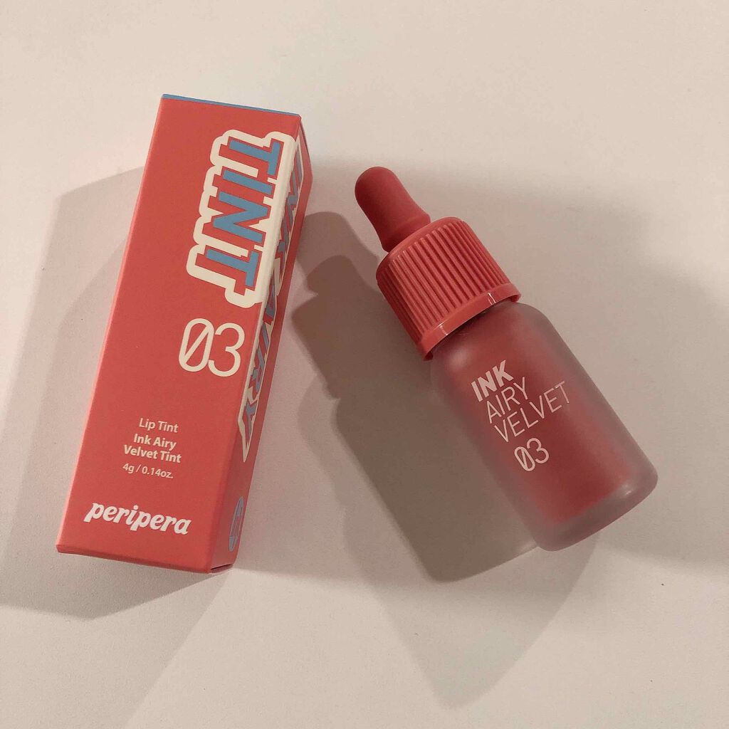 インク エアリー ベルベット/PERIPERA/口紅を使ったクチコミ（1枚目）