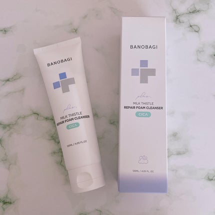 ミルクシスルリペアシカフォームクレンザー プラス/BANOBAGI/洗顔フォームを使ったクチコミ(4枚目)