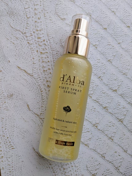 ダルバ ホワイトトリュフファーストスプレーセラム/ダルバ/ミスト状化粧水を使ったクチコミ(2枚目)