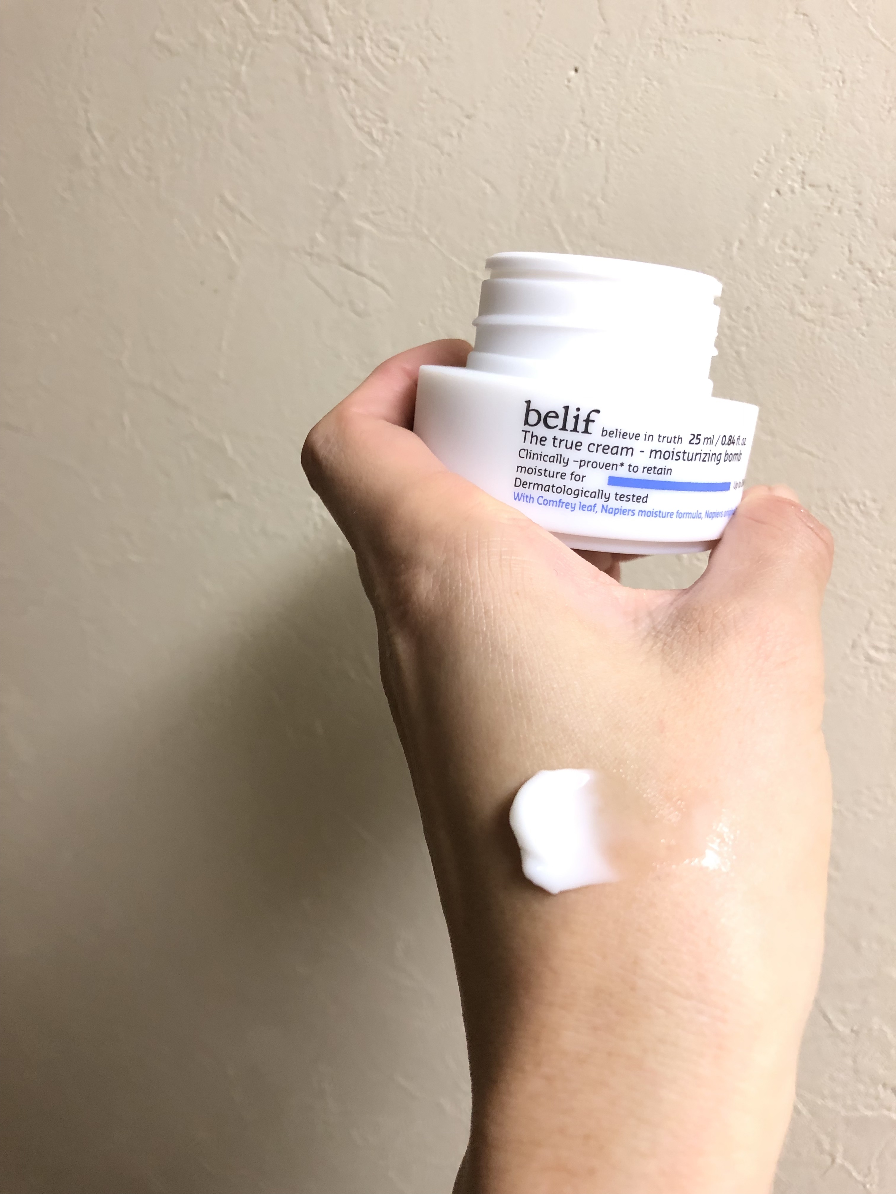 ザトゥルークリームモイスチャライジングバーム/belif/フェイスクリームを使ったクチコミ（3枚目）