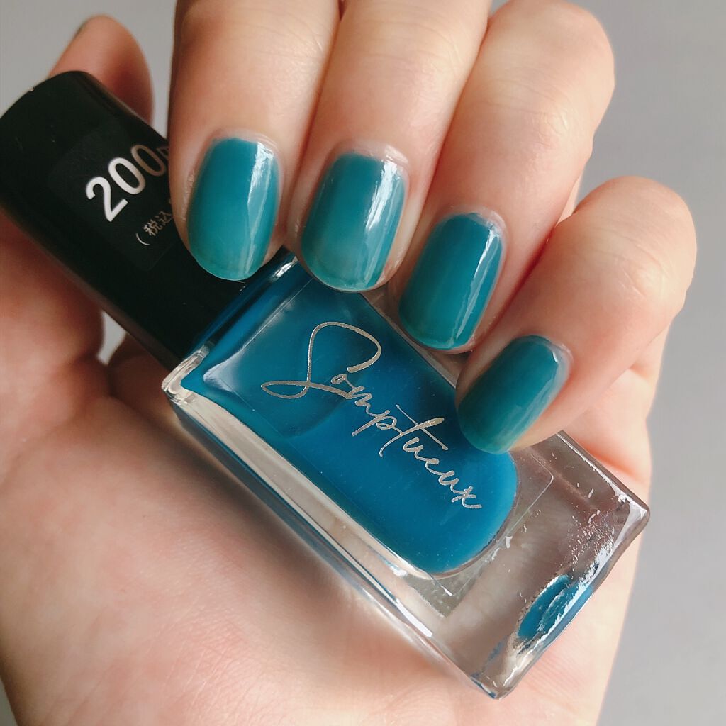 Somptueux(ソンプチュー) ネイルポリッシュ/DAISO/マニキュアを使ったクチコミ（1枚目）