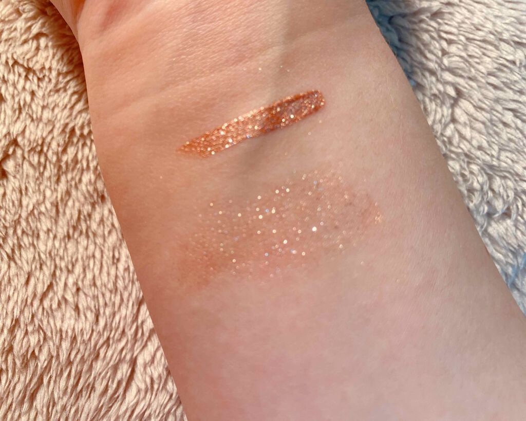 トゥインクル グリッター/innisfree/リキッドアイライナーを使ったクチコミ（2枚目）