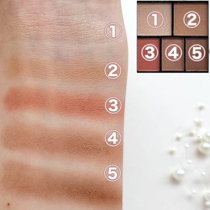 マルチアイパレット/U R GLAM/アイシャドウパレットを使ったクチコミ(5枚目)