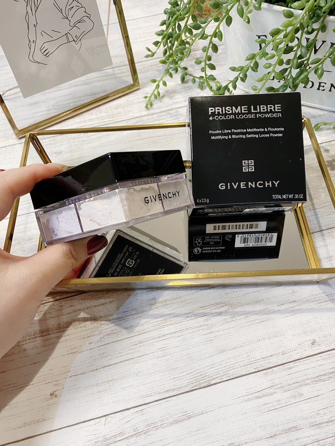 プリズム・リーブル/GIVENCHY/ルースパウダーを使ったクチコミ（2枚目）