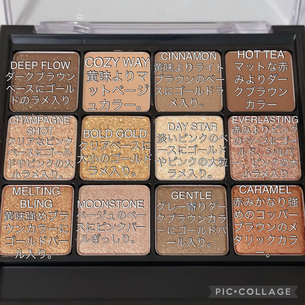 グラムチェンジマルチパレット/A.BLACK/マルチパレットを使ったクチコミ（2枚目）