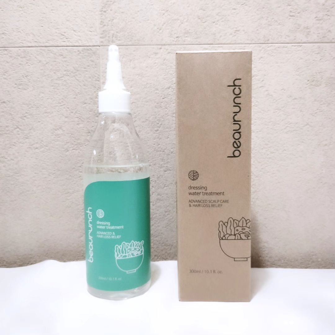 【beaurunch/ドレッシングウォータリートリートメント】
＼韓国で話題のウォータリートリートメント／
　　 ♡髪と頭皮を集中栄養ケア♡
　✨艶サラヘアケア＋抜け毛予防🌿

透明感と甘さがある
フルーティーフローラルムスクの香り♡

