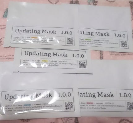 Updating Mask 1.0.0 5ã¿ã€ãã»ãã 1ã»ãã5æå
¥ã/meol/ã·ãŒããã¹ã¯ã»ããã¯ã䜿ã£ãã¯ãã³ãïŒ1æç®ïŒ