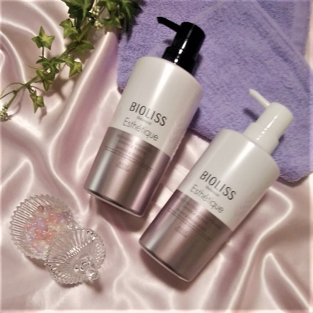 ボタニカル エステティーク リファイニング シャンプー/グロスコーティング コンディショナー(ダメージリペア)/SSビオリス/市販シャンプーを使ったクチコミ(1枚目)