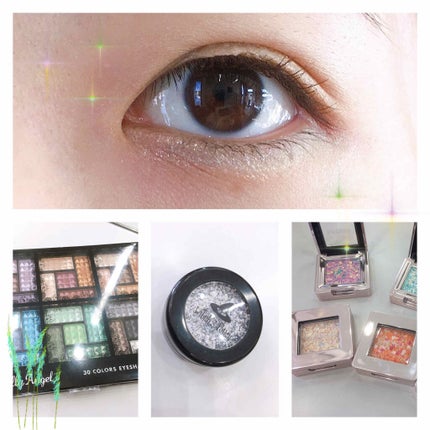 30COLORSEYESHADOWPALETTE/Dolly Angel/アイシャドウパレットを使ったクチコミ(1枚目)