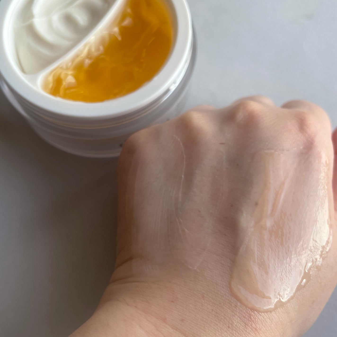 ホワイトトリュフダブルセラムアンドクリーム/ダルバ/フェイスクリームを使ったクチコミ(4枚目)