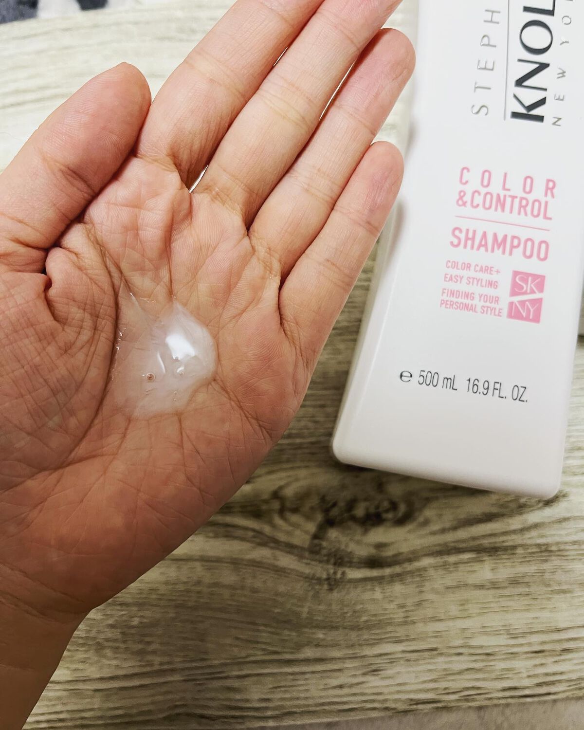 カラーコントロール シャンプー/スティーブンノル ニューヨーク/市販シャンプーを使ったクチコミ（3枚目）