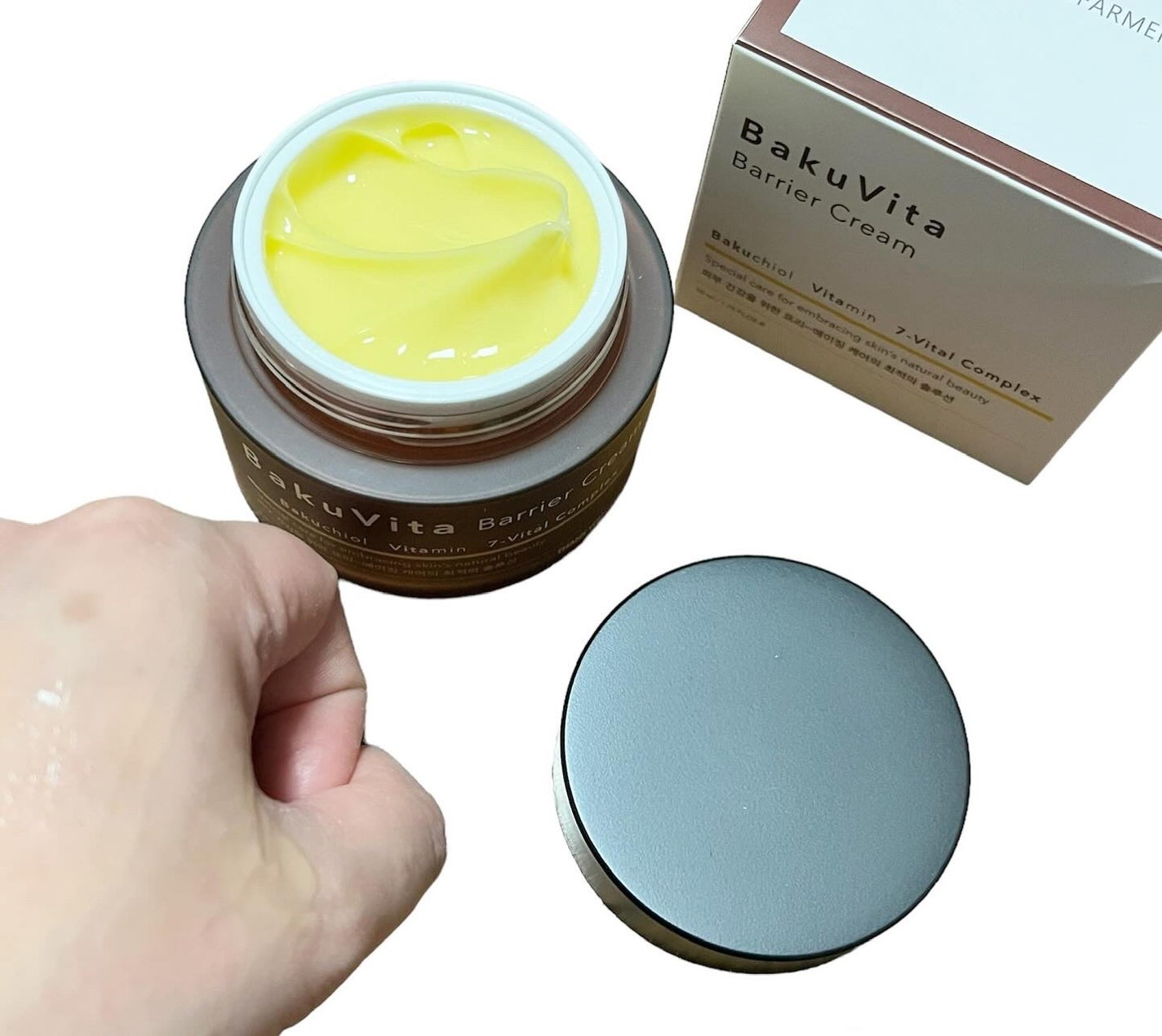 バクビタバリアクリーム/THANK YOU FARMER/フェイスクリームを使ったクチコミ(3枚目)