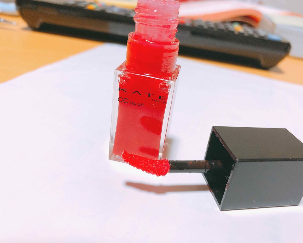 CCリップオイル/KATE/リップグロスを使ったクチコミ(2枚目)
