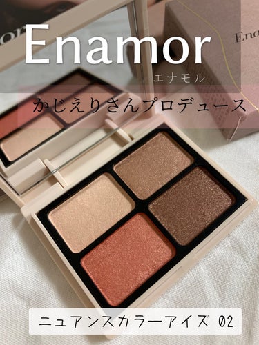 ニュアンスカラーアイズ/Enamor/アイシャドウパレットを使ったクチコミ（1枚目）