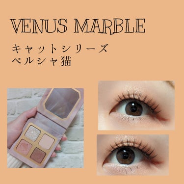 Venus Marble アイシャドウキャットシリーズ/Venus Marble/アイシャドウパレットを使ったクチコミ（1枚目）