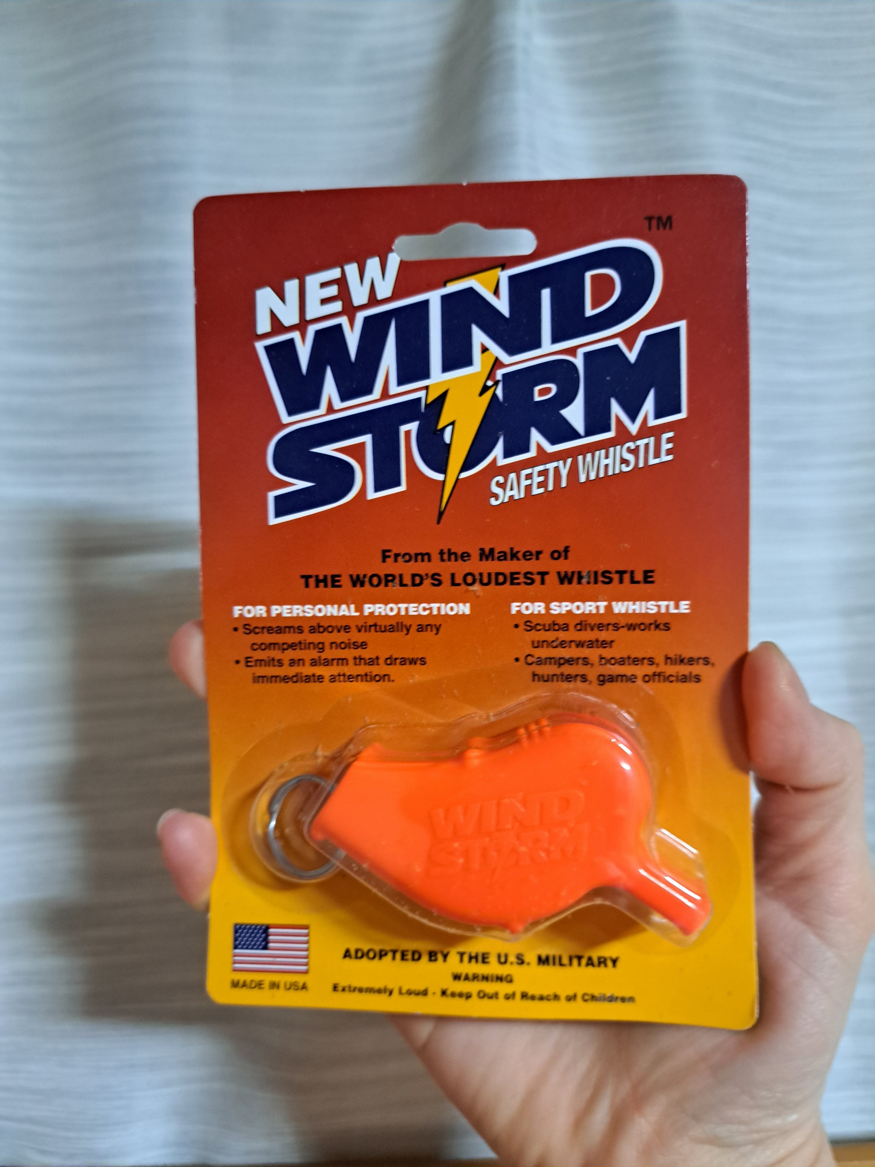 ウインドストーム・ホイッスル/Amazon/その他を使ったクチコミ（2枚目）
