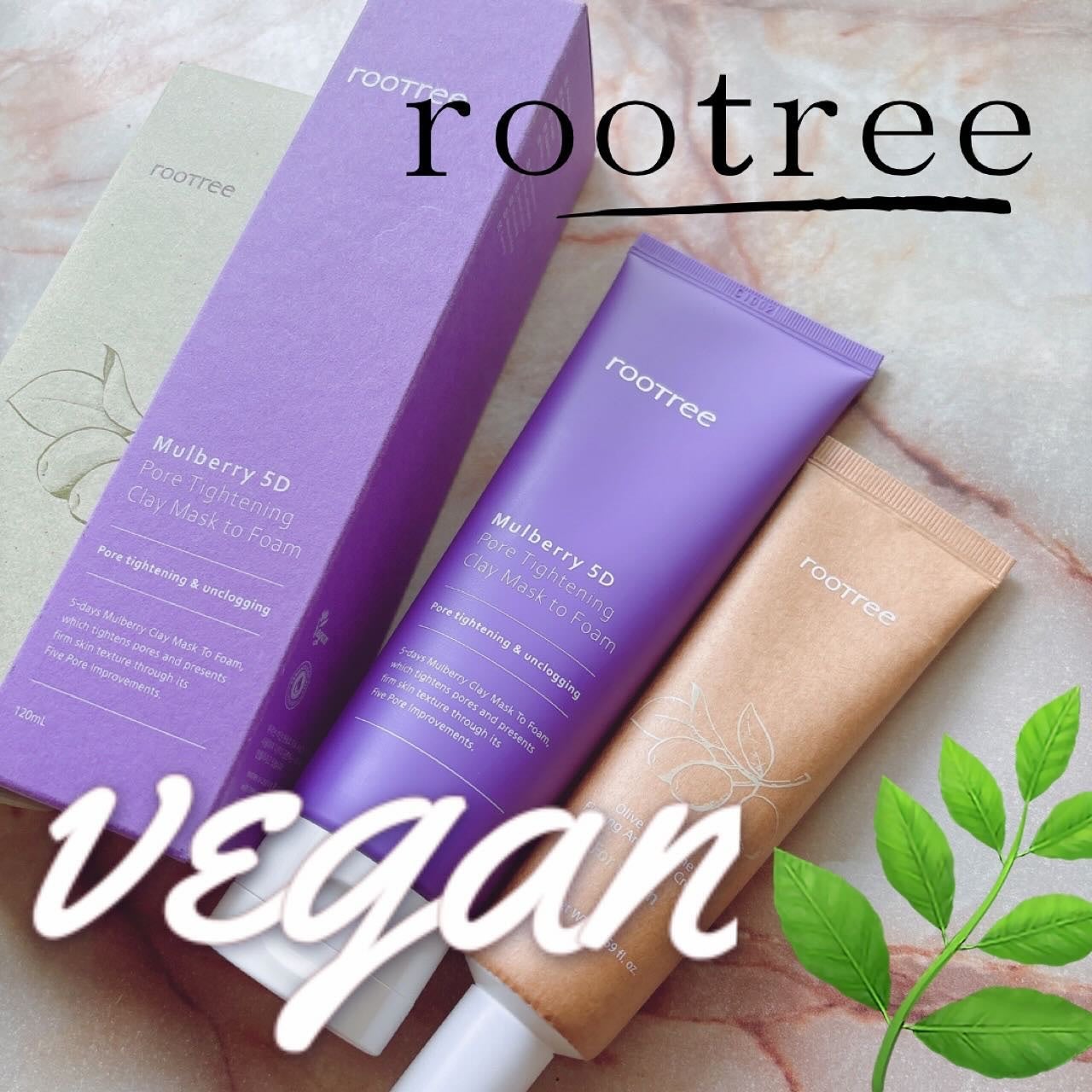 マルベリー5重 ポア タイトニングクレイマスクトゥフォーム/rooTree/洗い流すパック・マスクを使ったクチコミ(1枚目)