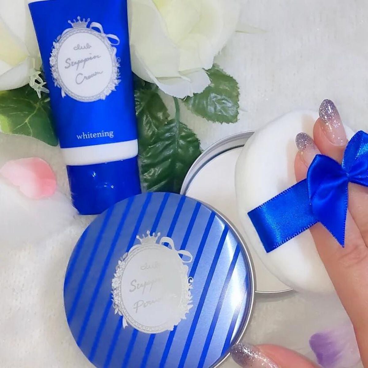 すっぴん ホワイトニングパウダーA/クラブ/プレストパウダーを使ったクチコミ(2枚目)